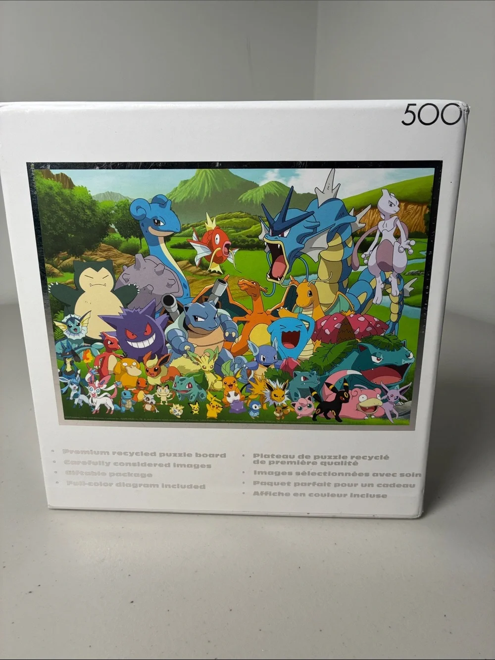 500-Piece Kids Puzzle - Buffalo Pokémon Puzzle Multi-Character